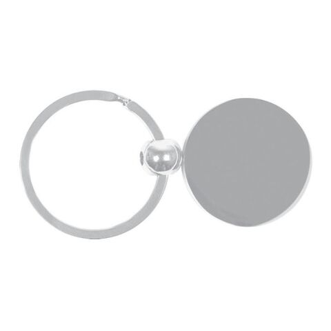 Round Metal Key Chain Standard | Silver | No Imprint | not available | not available