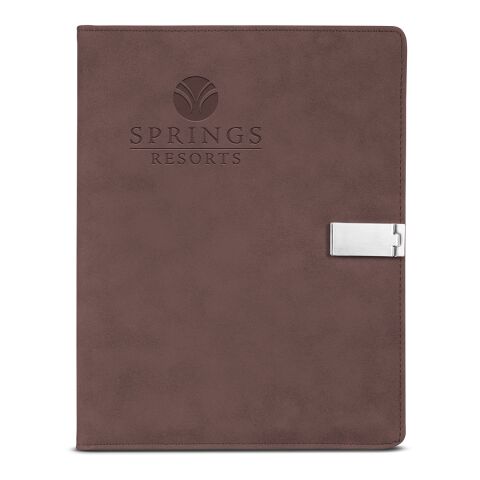 Nuba Refillable Journal With Phone Stand Standard | Brown | No Imprint | not available | not available