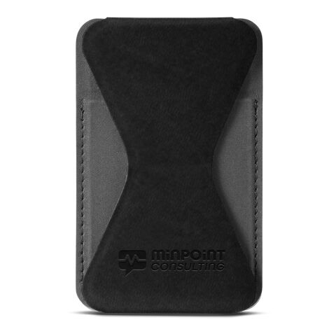 Tuscany™ Magnetic Card Holder Phone Stand Black | No Imprint | not available | not available