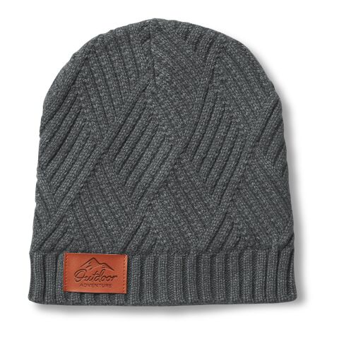 Trellis Knit Beanie Charcoal | No Imprint | not available | not available