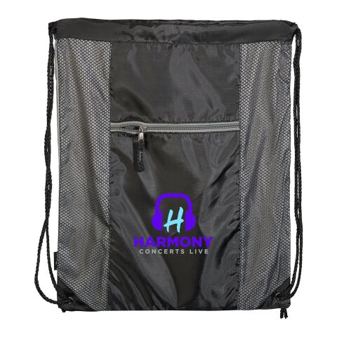 Porter Collection Drawstring Bag Standard | Gray | No Imprint | not available | not available