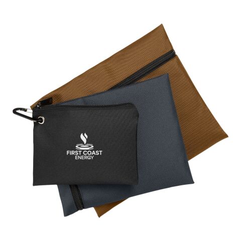 Triple Pouch Set Standard | Translucent Black | No Imprint | not available | not available