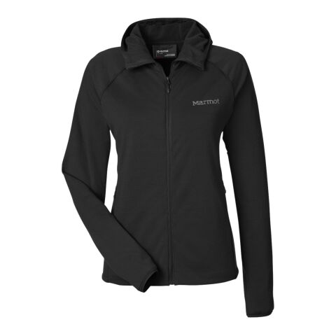 Ladies&#039; Leconte Full Zip Hooded Jacket Black | XS | No Imprint | not available | not available