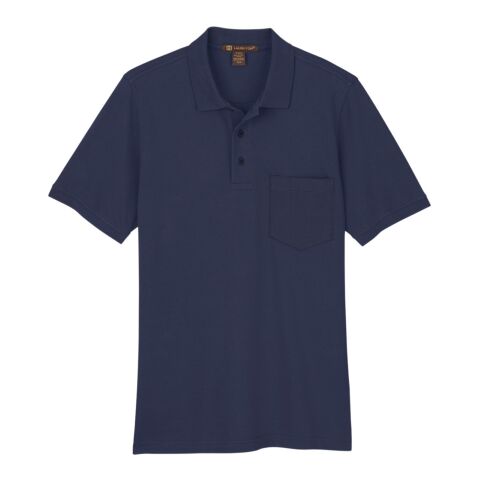 Men&#039;s Valiant Cotton Snag Protect Pocket Polo Black | L | No Imprint | not available | not available