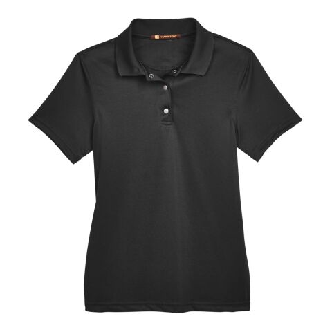 Ladies&#039; Advantage Snag Protection Plus IL Snap Placket Polo Black | M | No Imprint | not available | not available