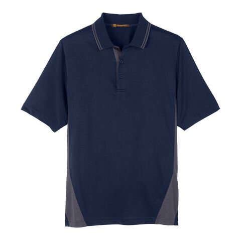 Men&#039;s Flash Snag Protection Plus IL Colorblock Polo Navy-Dark Gray | S | No Imprint | not available | not available