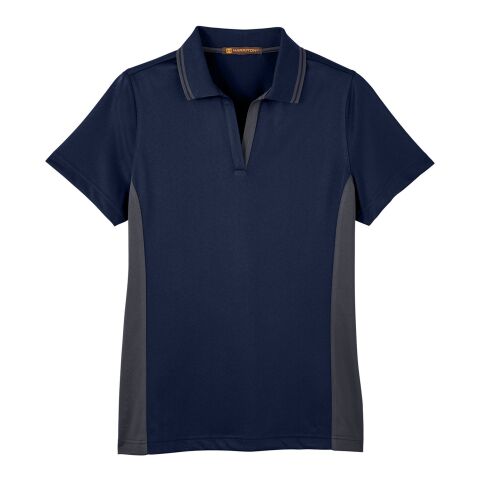 Ladies&#039; Flash Snag Protection Plus IL Colorblock Polo Navy-Dark Gray | L | No Imprint | not available | not available