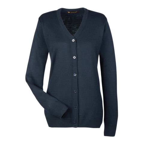 Ladies&#039; Pilbloc™ V-Neck Button Cardigan Sweater Black | M | No Imprint | not available | not available