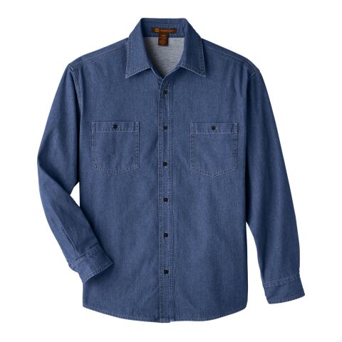 Men&#039;s Denim Shirt-Jacket Navy | L | No Imprint | not available | not available