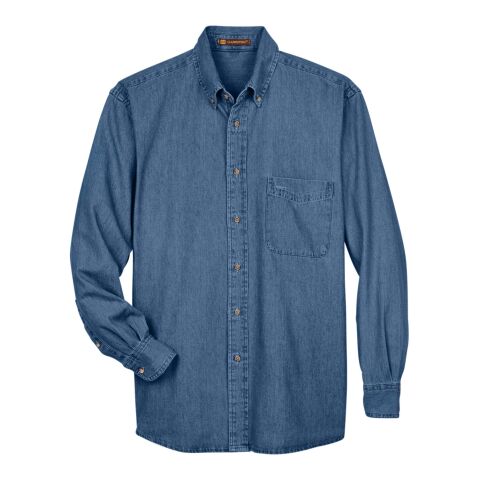 Men&#039;s Tall Long-Sleeve Denim Shirt