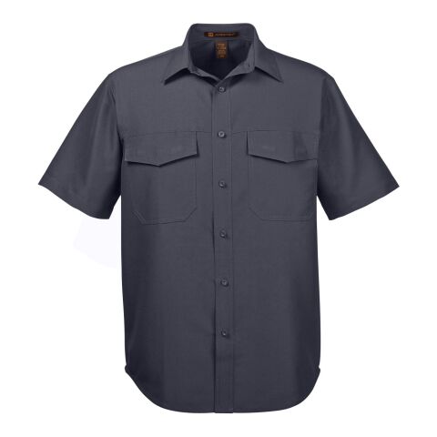 Men&#039;s Key West Short-Sleeve Performance Staff Shirt Charcoal | XL | No Imprint | not available | not available