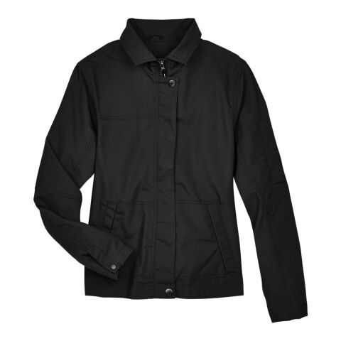 Ladies&#039; Auxiliary Canvas Work Jacket Black | 2XL | No Imprint | not available | not available