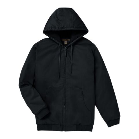 Unisex ClimaBloc® Heavyweight Hooded Full-Zip Jacket Black | M | No Imprint | not available | not available