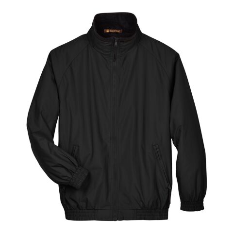 Adult Fleece-Lined Nylon Jacket Black | XS | No Imprint | not available | not available