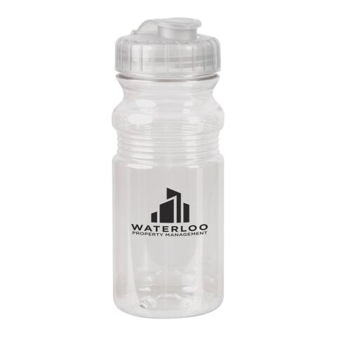 20oz Translucent Sport Bottle With Snap Cap Standard | White | No Imprint | not available | not available