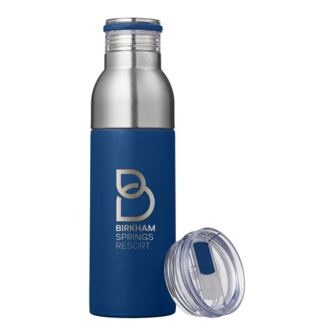 Hampton 22oz Convertible Vacuum Insulated Bottle &amp; Tumbler Standard | Navy Blue | No Imprint | not available | not available