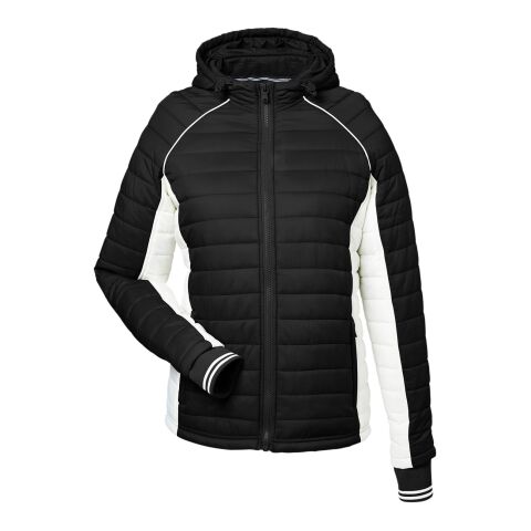 Ladies&#039; Nautical Mile Puffer Packable Jacket Black-Pearl | XL | No Imprint | not available | not available