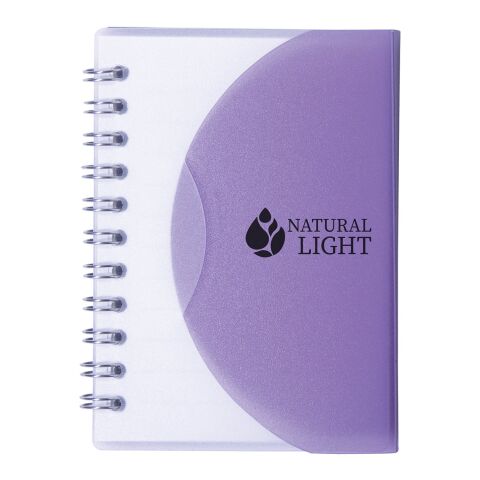 Spiral Curve Notebook Standard | Purple | No Imprint | not available | not available