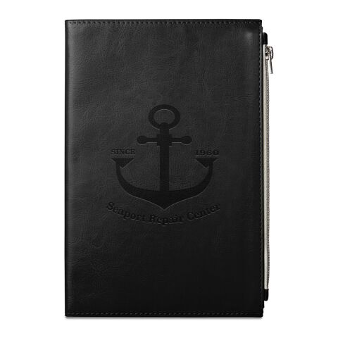 Element Softbound Journal With Zipper Pocket Black | No Imprint | not available | not available