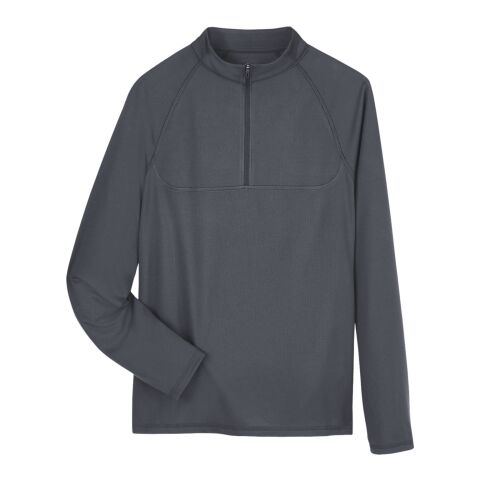 Men&#039;s Revive Coolcore® Quarter-Zip Charcoal | L | No Imprint | not available | not available