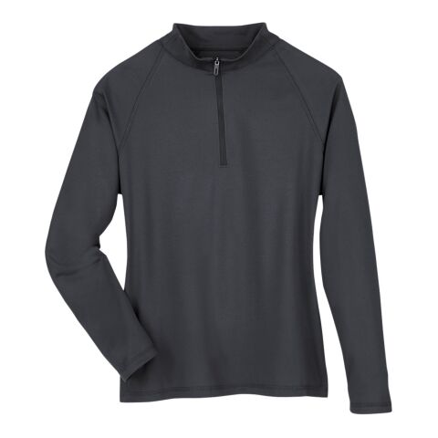 Ladies&#039; Revive Coolcore® Quarter-Zip Charcoal | XL | No Imprint | not available | not available