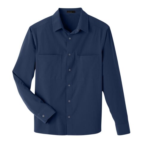 Men&#039;s Borough Stretch Performance Shirt Navy | 5XL | No Imprint | not available | not available