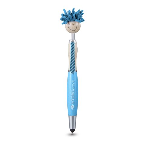 Wheat Straw Screen Cleaner With Stylus Pen Standard | Blue | No Imprint | not available | not available