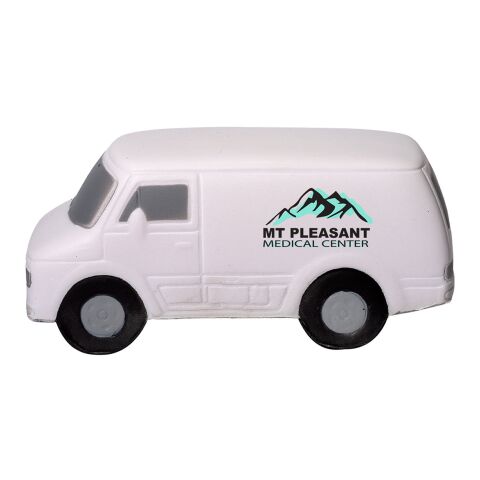 Van Shape Stress Stress Ball Standard | White | No Imprint | not available | not available