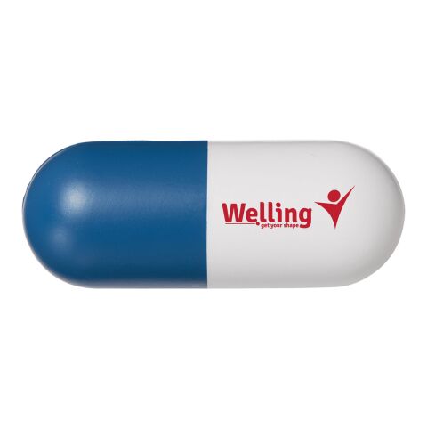 Pill Shape Stress Stress Ball Standard | Blue | No Imprint | not available | not available