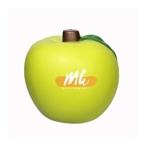Apple Shape Stress Ball Standard | Lime Green | No Imprint | not available | not available