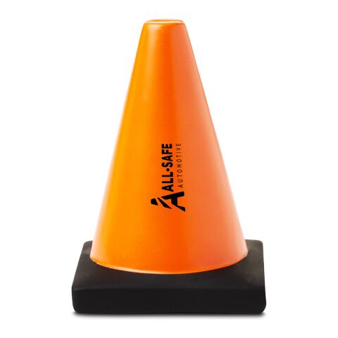 Construction Traffic Cone Shape Stress Ball Standard | Orange | No Imprint | not available | not available