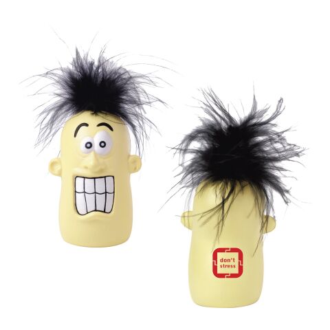 Relax Silly Hair Talking Stress Ball Standard | Banana Cream | No Imprint | not available | not available