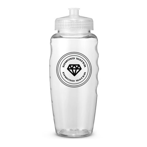 30oz Polyclear™ Gripper Bottle Standard | White | No Imprint | not available | not available