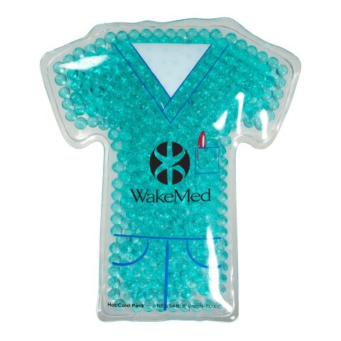 Hot-Cold Gel Pack - Nurse Shape Standard | Teal | No Imprint | not available | not available