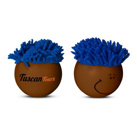 Smiling Multicultural Stress Ball Standard | Blue | No Imprint | not available | not available