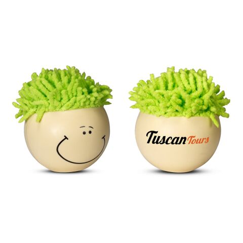 Smiling Multicultural Stress Ball Standard | Lime Green | No Imprint | not available | not available