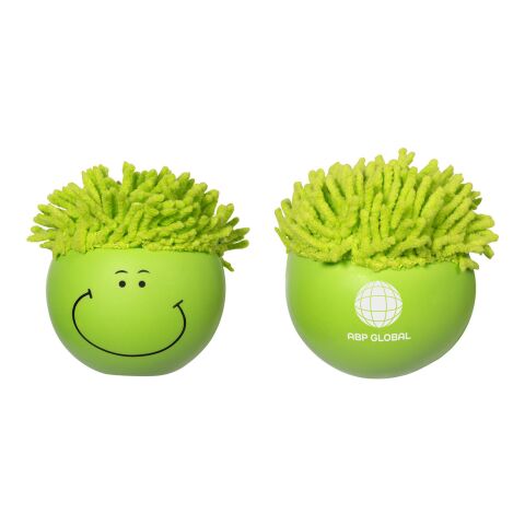 Smiling Solid Color Stress Ball Standard | Lime Green | No Imprint | not available | not available