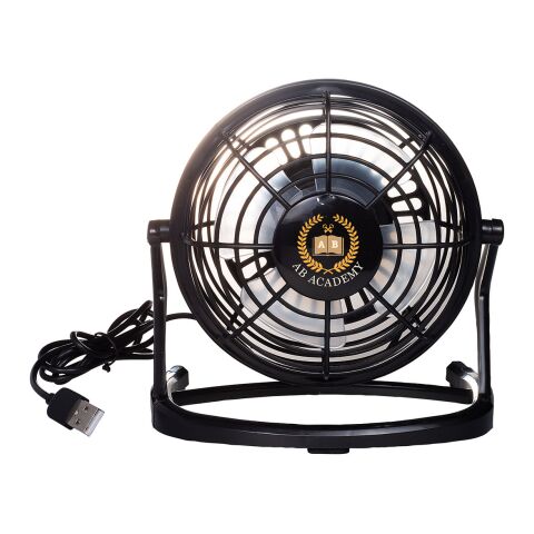 Usb Powered Desk Fan Standard | Matte Black | No Imprint | not available | not available