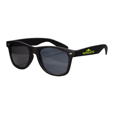 Rubberized Finish Fashion Sunglasses Standard | Matte Black | No Imprint | not available | not available