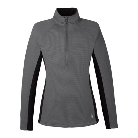 Ladies&#039; Constant Half-Zip Sweater Charcoal-Black | L | No Imprint | not available | not available