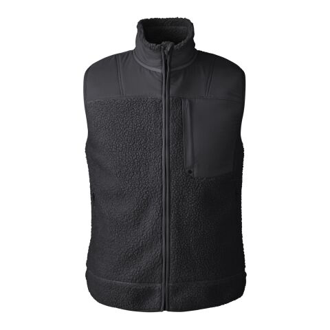 Unisex Venture Sherpa Vest Black | S | No Imprint | not available | not available