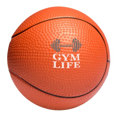 Basketball Shape Stress Ball Standard | Orange | No Imprint | not available | not available