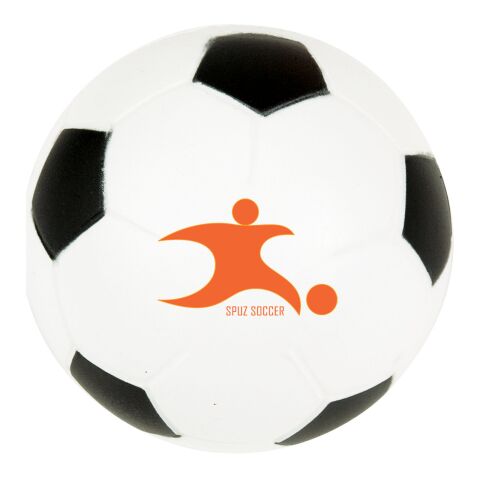 Soccer Ball Shape Stress Ball Standard | White | No Imprint | not available | not available