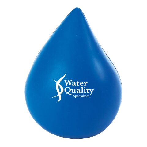 Water Drop Shape Stress Ball Standard | Blue | No Imprint | not available | not available