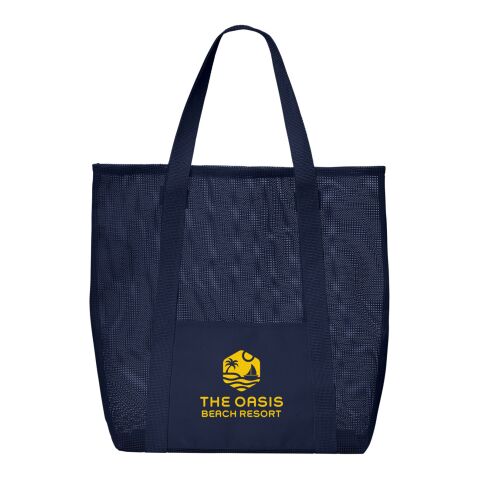 Belle Mare Beach Mesh Tote Bag Standard | Navy | No Imprint | not available | not available