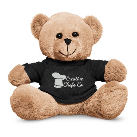 7&quot; Plush Bear With T-Shirt Standard | Black | No Imprint | not available | not available