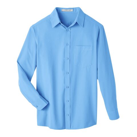 Men&#039;s Bradley Performance Woven Shirt Pale Blue | S | No Imprint | not available | not available