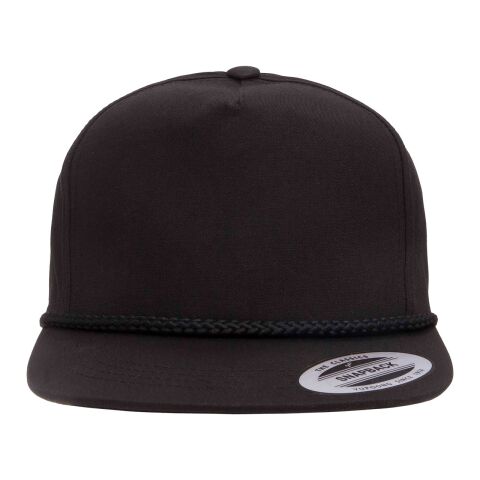 Classic Poplin Golf Snapback Black | CUSTOM (OS) | No Imprint | not available | not available