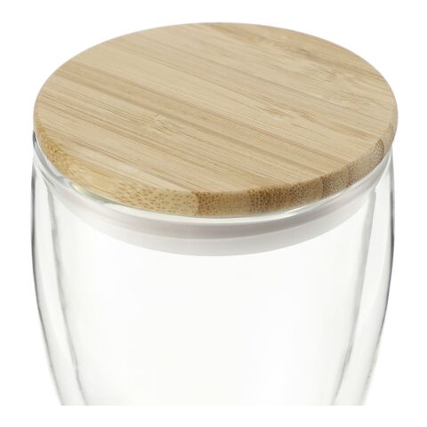 Easton Glass cup w/ Bamboo Lid 12oz – Threadfellows