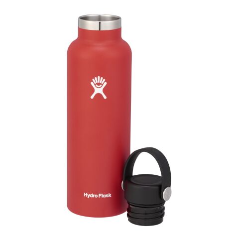 Hydro Flask 21 OZ Standard Mouth Red Water Bottle